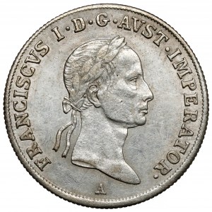 Rakúsko, František I., 20 krajcars 1832-A, Viedeň