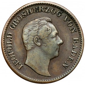 Baden, Friedrich I., Krajcar 1861