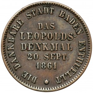 Baden, Fridrich I., Krajcar 1861