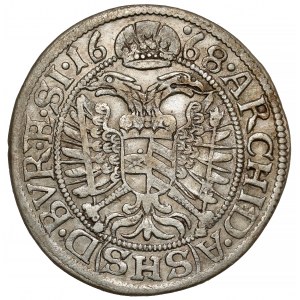 Schlesien, Leopold I., 3 krajcary 1668 SHS, Wrocław