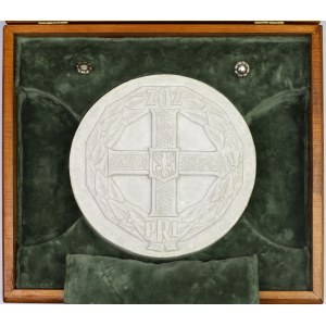 GIPS - design (⌀152 mm) Union of Blinded Soldiers of the People's Republic of Poland - obverse of the medal