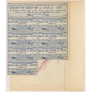 Polska Wytwórnia Chleba Zdrowia i Młyn Walcowy ZIARNO, 5x 10 zł 1928