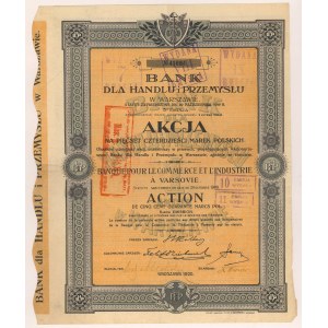 Banka pro obchod a průmysl, Em.5, 540 mkp 1920