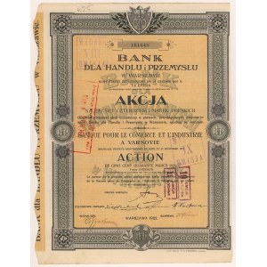 Bank for Trade and Industry, Em.7, 540 mkp 1922