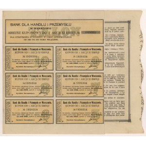 Bank dla Handlu i Przemysłu, Em.11, 1.000 mkp 1923