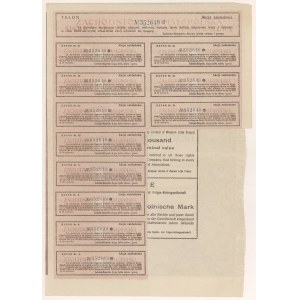 Zachodnio-Małopolska Akc. Sp. Naftowa i Gazowa, 1.000 mkp 1923