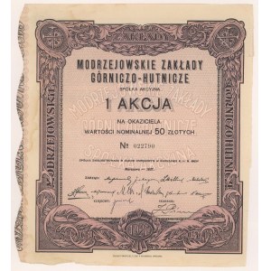 Modrzejowskie Zakłady Górniczo-Hutnicze, 50 zloty 1927