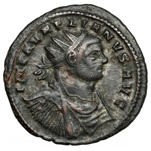 Aurelian (270-275 n. Chr.) Antoninian, Siscia - breite Büste