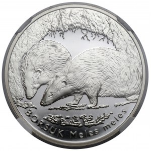 20 złotych 2011 Borsuk