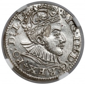 Sigismund III. Vasa, Troika Riga 1588 - kleiner Kopf