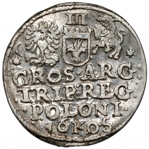 Zikmund III Vasa, Trojak Krakov 1605