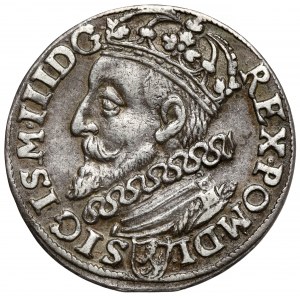 Zikmund III Vasa, Trojak Krakov 1601 - vlevo