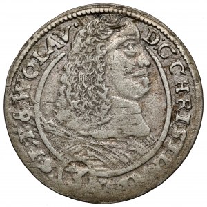 Silesia, Chrystian of Wallachia, 3 krajcary 1660 EW, Brzeg