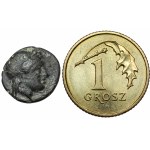 Grécko, Myzia, Gambrion, AE10 (po 350 pred n. l.).