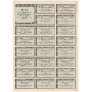 4% Fire. Consolidation 1936, Bond for 50 zloty