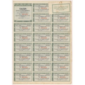4% Fire. Consolidation 1936, Bond for 500 zloty