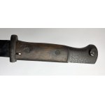 Německý bajonet pro Mauser - raný, dřevěné obložení
