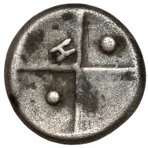 Řecko, Thrákie, Cherson, Hemidrachma (480-350 př. n. l.)