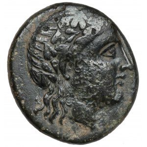 Grécko, Aeolis, Temnos, AE16 (3. storočie pred Kr.)