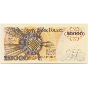 20.000 złotych 1989 - Y