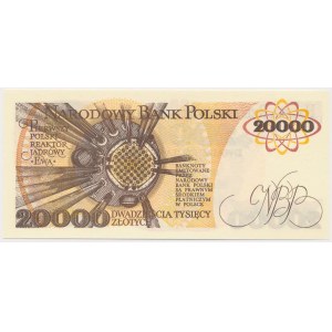 20.000 zl 1989 - M