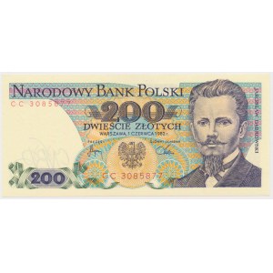 200 złotych 1982 - CC