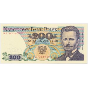 200 złotych 1982 - BZ