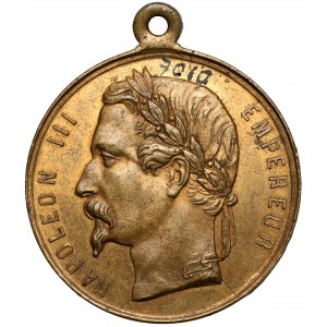 Francie, Napoleon III, medaile 1853 - Eugenie Imperatrice