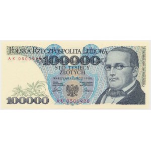 100.000 złotych 1990 - AK