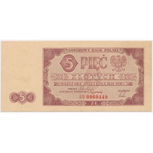 5 gold 1948 - BB