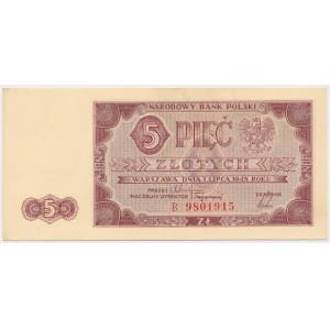 5 złotych 1948 - B