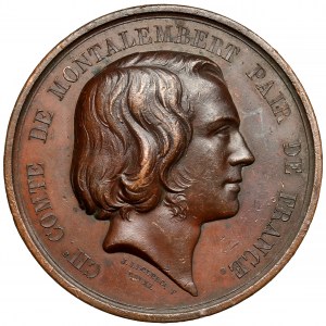 Belgie, medaile 1838 - Vděčná Belgie