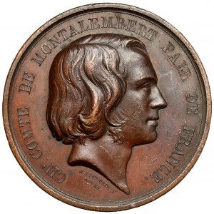 Belgicko, medaila 1838 - Vďačné Belgicko