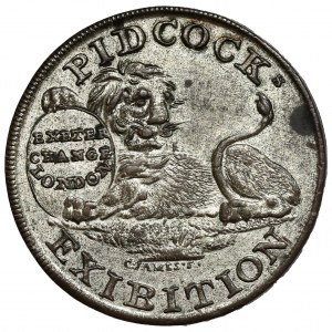 Veľká Británia, 1/2 pence ~1790 - PIDOCOCK EXIBITION
