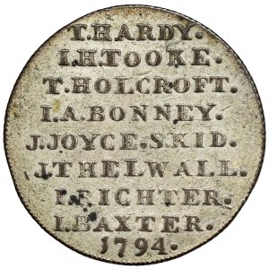 Spojené kráľovstvo, 1/2penny token 1794 - Erskine and Erskine &amp; Gibbs