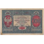 100 mkp 1916 jenerał - numeracja 7-cyfrowa