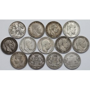 Germany, 2 brands 1876-1913, set (13pcs)