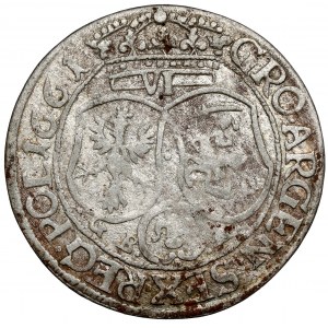 Johannes II. Kasimir, Sechster von Lemberg 1661 GBA - V - asymmetrische Schilde