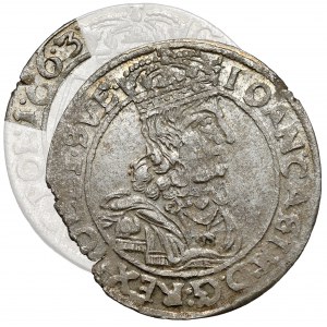 Jan II Kazimierz, Szóstak Lwów 1663 ACPT - najrzadsza odmiana