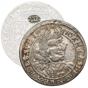 Jan II Kazimierz, Szóstak Lwów 1661 GBA - IV - arabska 1 (V1)
