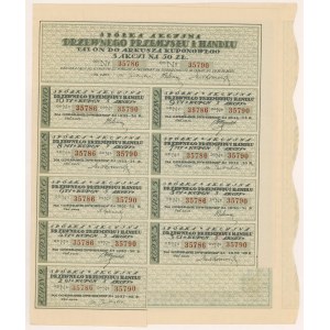 Company Akc. of Wood Industry and Trade, 5x 10 zlotys