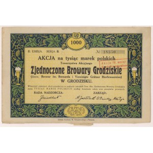 United Grodzisk Breweries, Em.3, 1,000 mkp