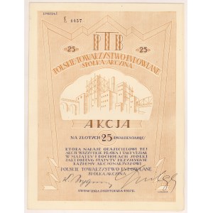Polskie Towarzystwo Budowlane, Em.1, 25 zł 1927