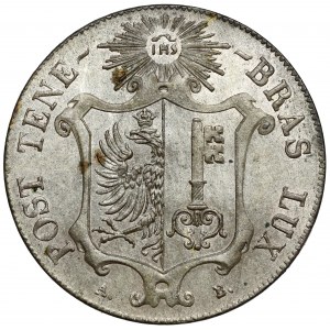Švýcarsko, Ženeva, 25 centimů 1847