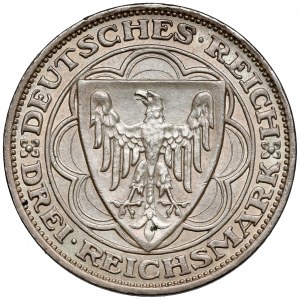 Weimar, 3 marks 1927-A - Bremerhaven