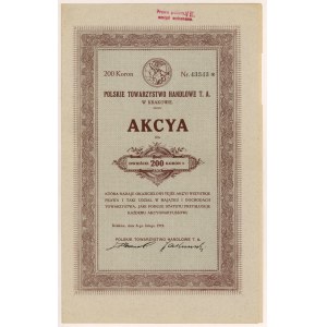 Polnischer Handelsverband, 200 kr 1919