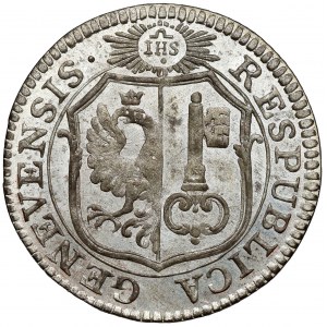 Švýcarsko, Ženeva, 3 sols 1791