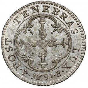 Szwajcaria, Geneva, 3 sols 1791