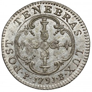 Švýcarsko, Ženeva, 3 sols 1791