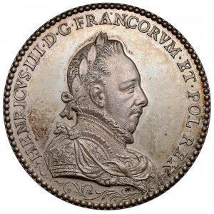 France, Henry III of Valois, Medal - Imago Talis Alexandri Tigrin Svperantis - print 19th/20th century BEAUTIFUL